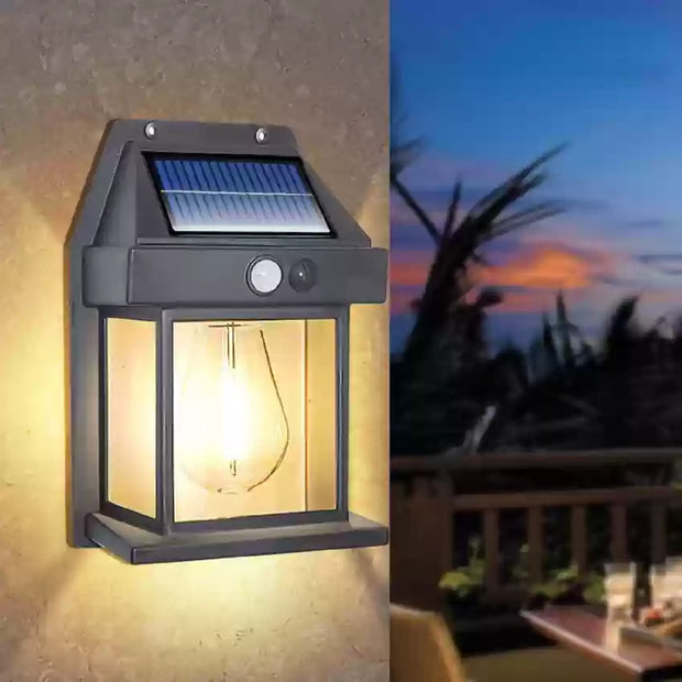 Solar Motion Sensor Wall Light