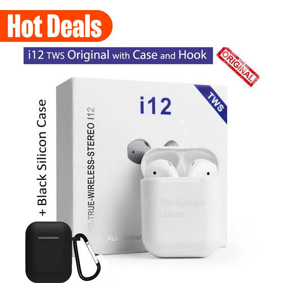 TWS I12 & i7s Airpods_ with Super Sound & High Quailty