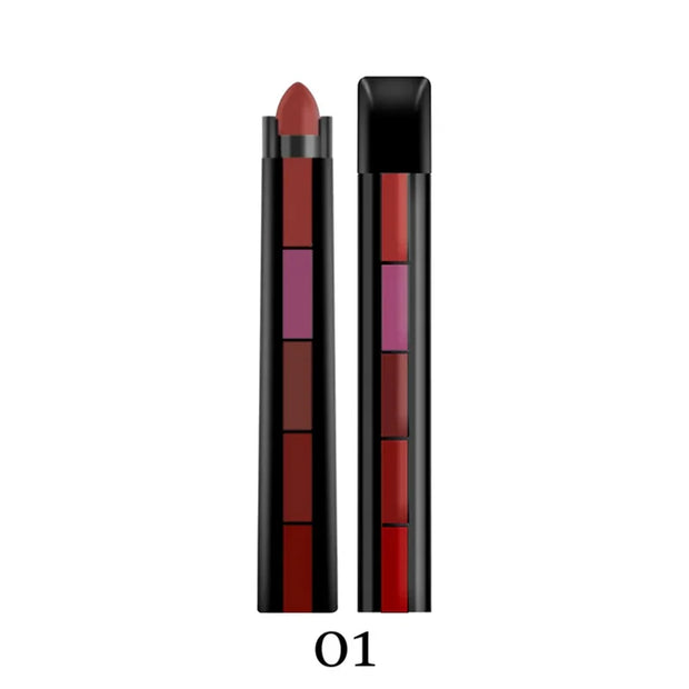 5 In 1 Matte Finish Lipstick