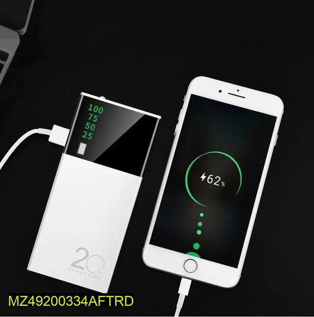 Portable 10000mah Power Bank With Digital Display