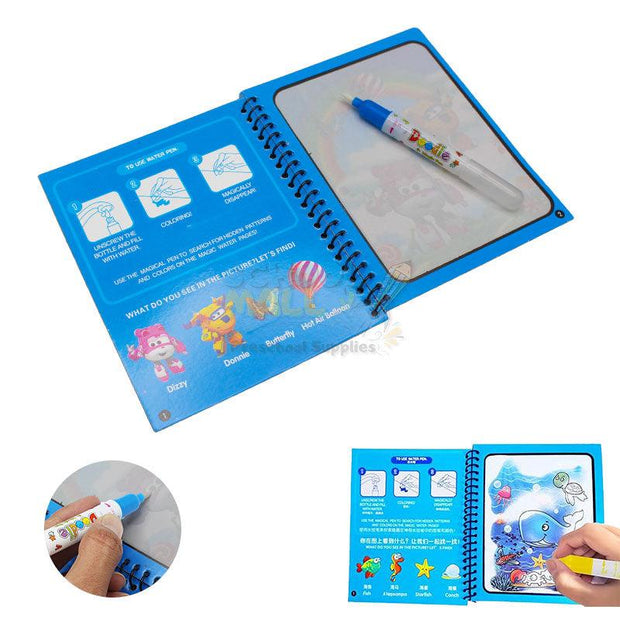 Magic Water Coloring Book For Kids